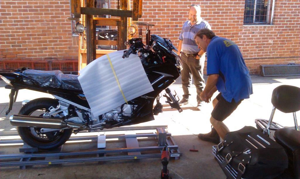 loose steering head bearings FJR Owners Forum